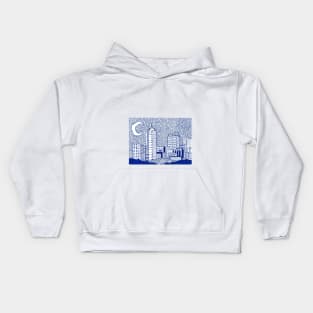 A Starry Night In Atlanta Kids Hoodie